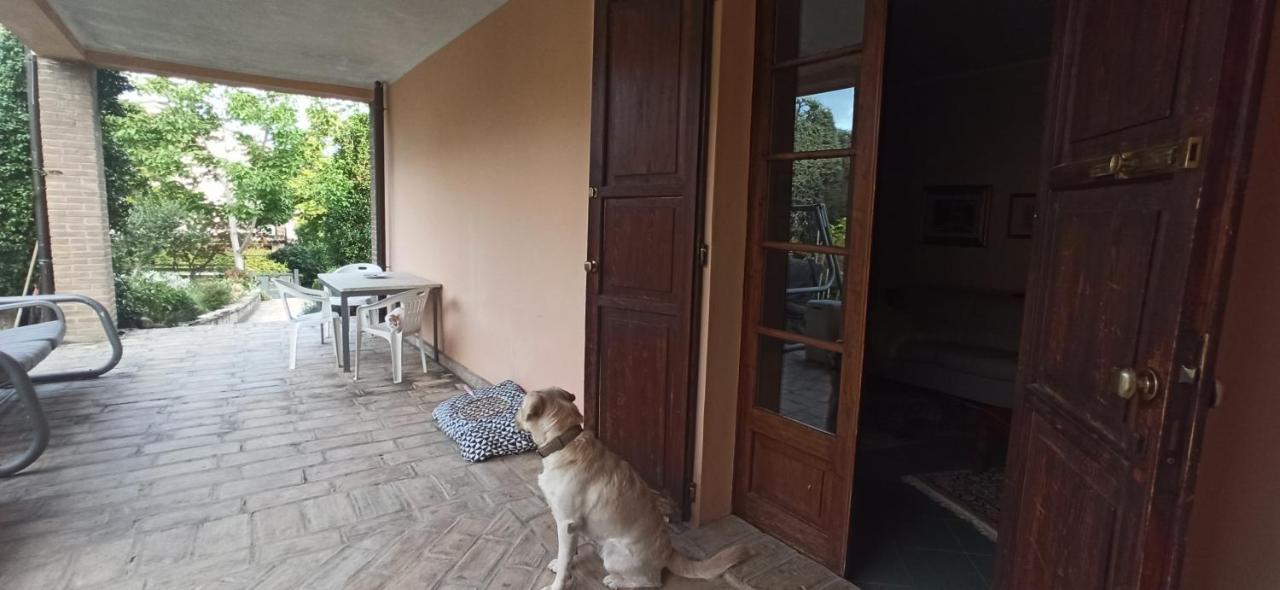Casa Vincenzo 130 Mq Con Portico Ed Ingresso Esclusivo Dal Giardino Villa Felino Eksteriør bilde